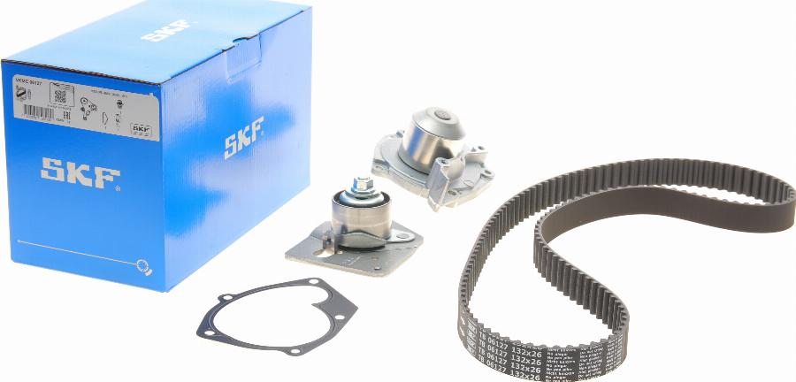 SKF VKMC 06127 - Pompa wodna + zestaw paska rozrządu parts5.com