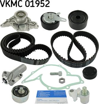 SKF VKMC 01952 - Водна помпа+ к-кт ангренажен ремък parts5.com