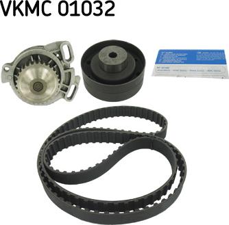 SKF VKMC 01032 - Bomba de agua + kit correa distribución parts5.com