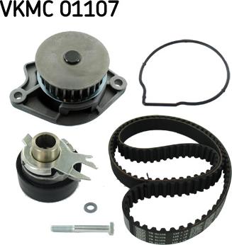 SKF VKMC 01107 - Su pompası + Triger kayışı seti parts5.com