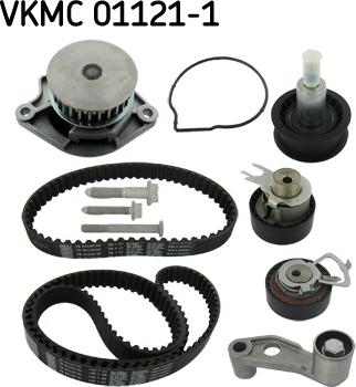 SKF VKMC 01121-1 - Bomba de agua + kit correa distribución parts5.com