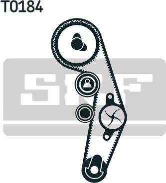 SKF VKMC 01250-3 - Pompa wodna + zestaw paska rozrządu parts5.com