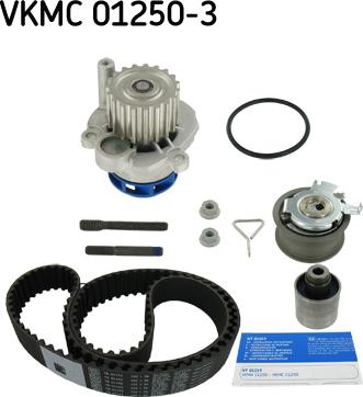 SKF VKMC 01250-3 - Bomba de agua + kit correa distribución parts5.com