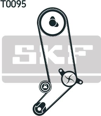 SKF VKMC 01253 - Water Pump & Timing Belt Set parts5.com