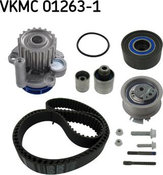 SKF VKMC 01263-1 - Pumpa za vodu + komplet zupčastog kaiša parts5.com