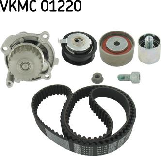 SKF VKMC 01220 - Pompe à eau + kit de courroie de distribution parts5.com