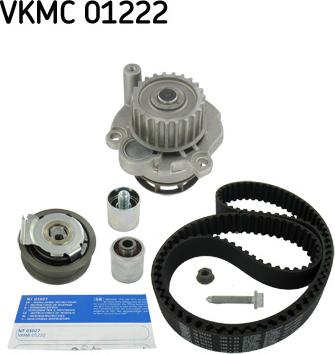 SKF VKMC 01222 - Pumpa za vodu + komplet zupčastog remena parts5.com