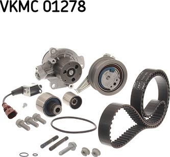 SKF VKMC 01278-2 - Vodné čerpadlo + sada ozubeného remeňa parts5.com