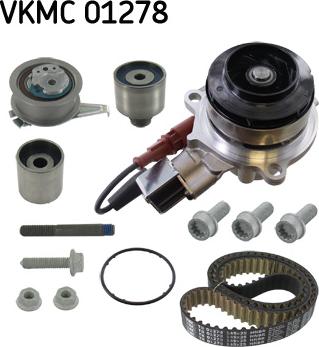 SKF VKMC 01278 - Vodné čerpadlo + sada ozubeného remeňa parts5.com