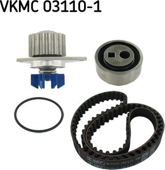 SKF VKMC 03110-1 - Pompa wodna + zestaw paska rozrządu parts5.com