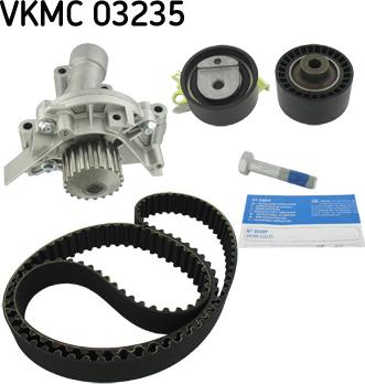 SKF VKMC 03235 - Su pompası + Triger kayışı seti parts5.com