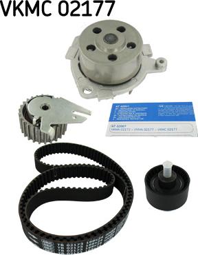 SKF VKMC 02177 - Pumpa za vodu + komplet zupčastog remena parts5.com