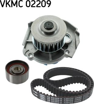 SKF VKMC 02209 - Water Pump & Timing Belt Set parts5.com