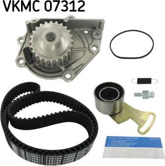 SKF VKMC 07312 - Water Pump & Timing Belt Set parts5.com