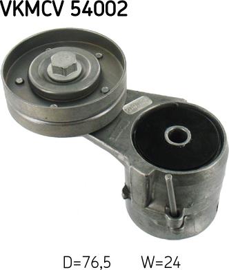 SKF VKMCV 54002 - Vratná / vodiaca kladka rebrovaného klinového remeňa parts5.com