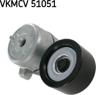 SKF VKMCV 51051 - Rola ghidare / conducere, curea transmisie parts5.com