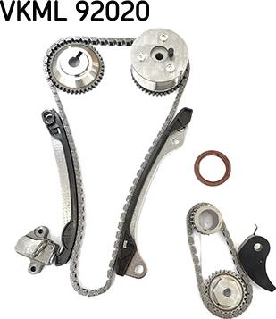 SKF VKML 92020 - Zestaw łańcucha rozrządu parts5.com