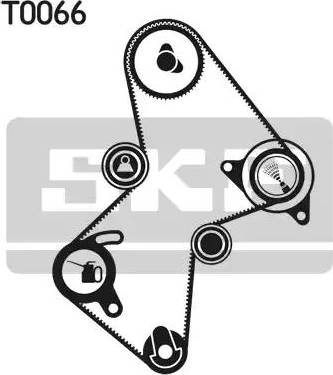 SKF VKMS 06111-1 - Комплект ремня ГРМ parts5.com