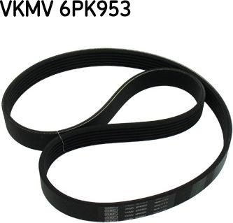 SKF VKMV 6PK953 - Поликлиновой ремень parts5.com