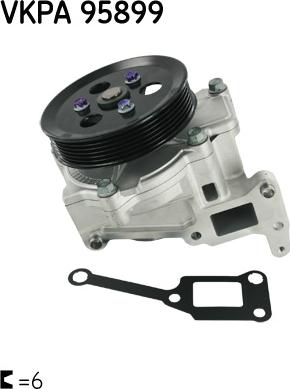 SKF VKPA 95899 - Vodní čerpadlo parts5.com