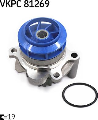 SKF VKPC 81269 - Water Pump parts5.com