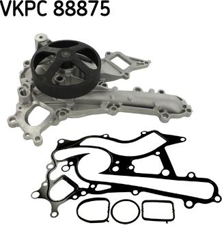 SKF VKPC 88875 - Αντλία νερού parts5.com