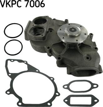 SKF VKPC 7006 - Pompa wodna parts5.com