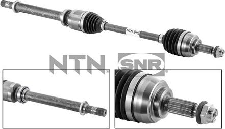 SNR DK55.093 - Hajtótengely parts5.com