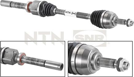 SNR DK55.054 - Полуоска parts5.com