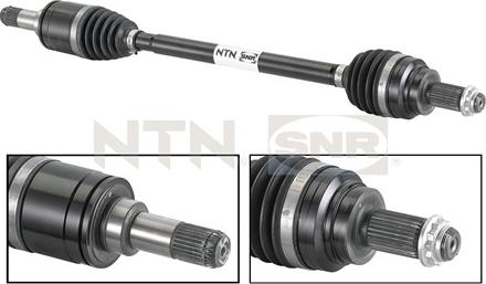 SNR DK50.001 - Árbol de transmisión parts5.com