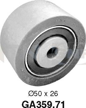 SNR GA359.71 - Rola ghidare / conducere, curea transmisie parts5.com