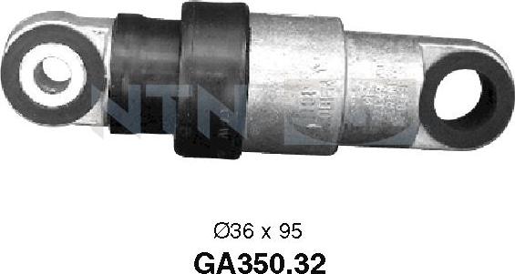 SNR GA350.32 - Паразитна / водеща ролка, пистов ремък parts5.com