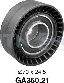 SNR GA350.21 - Rola ghidare / conducere, curea transmisie parts5.com