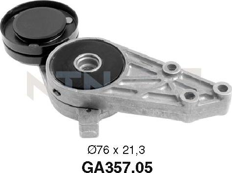 SNR GA357.05 - Umlenk / Führungsrolle, Keilrippenriemen parts5.com