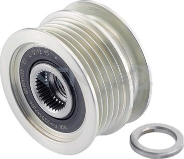 SNR GA755.02 - Koło pasowe, alternator parts5.com