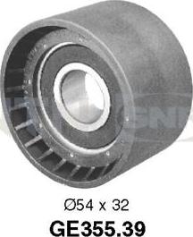 SNR GE355.39 - Rolka kierunkowa / prowadząca, pasek rozrządu parts5.com