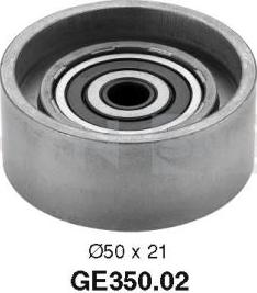 SNR GE350.02 - Deflection / Guide Pulley, timing belt parts5.com