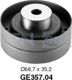 SNR GE357.04 - Rola ghidare / conducere, curea distributie parts5.com