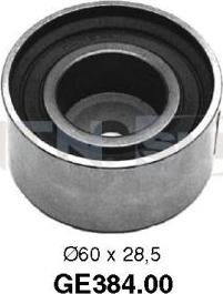 SNR GE384.00 - Deflection / Guide Pulley, timing belt parts5.com