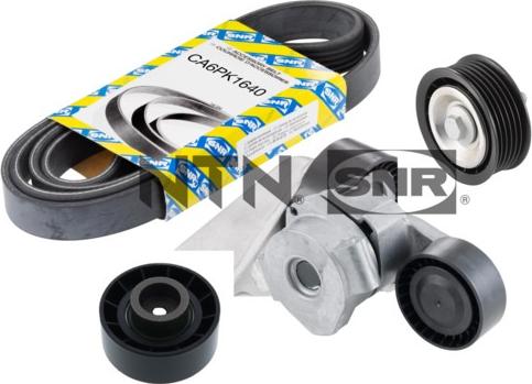 SNR KA859.48 - Garnitura klinastog rebrastog kaiša parts5.com