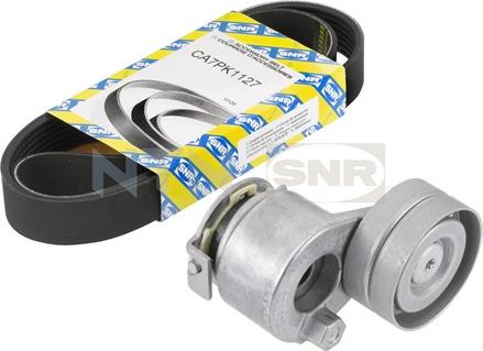 SNR KA855.16 - V-Ribbed Belt Set parts5.com