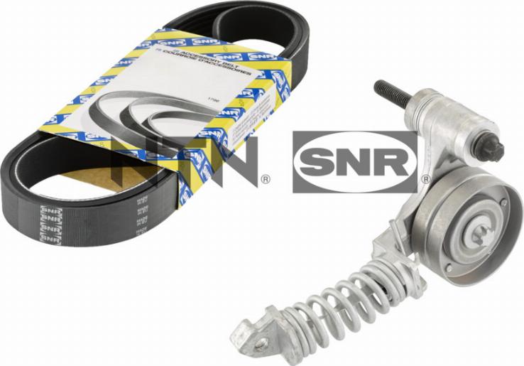 SNR KA853.09 - V-Ribbed Belt Set parts5.com