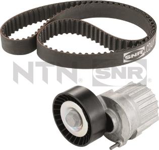 SNR KA857.10 - Garnitura klinastog rebrastog kaiša parts5.com