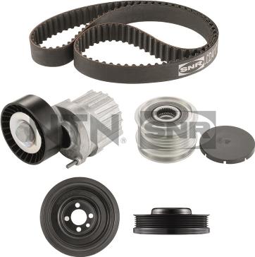 SNR KA857.12 - Keilrippenriemensatz parts5.com