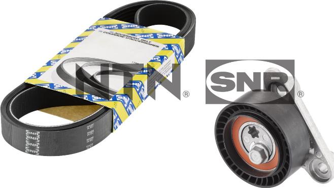 SNR KA857.38 - Set curea transmisie cu caneluri parts5.com