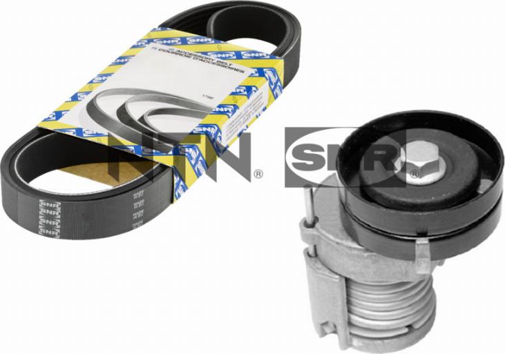 SNR KA857.21 - Garnitura klinastog rebrastog kaiša parts5.com