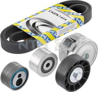 SNR KA866.10 - Set curea transmisie cu caneluri parts5.com