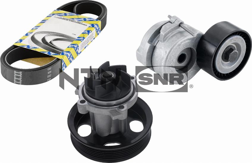 SNR KAP853.110 - Su pompası + tırnaklı kayış takımı parts5.com