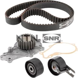 SNR KDP459.450 - Pompa wodna + zestaw paska rozrządu parts5.com