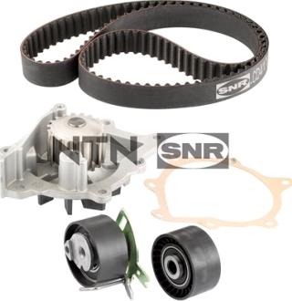 SNR KDP459.580 - Pompa wodna + zestaw paska rozrządu parts5.com